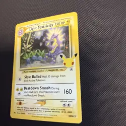 Light Toxtricity SWSH137 Ultra Rare Holo Celebrations Promo Pokemon Card - Image 3