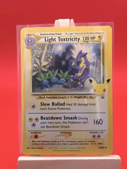 Light Toxtricity SWSH137 Ultra Rare Holo Celebrations Promo Pokemon Card * New * - Image 2