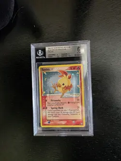 BGS 6 Gold Star Torchic Pokemon Card Team Rocket - Image 1