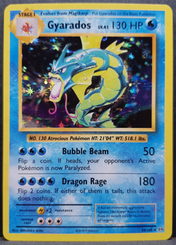 Gyarados 34/108 XY Evolutions Holo Pokemon Pokemon Card English Near Mint - Image 1