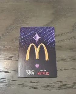 McDonald’s K-Pop Demon Hunters Rumi Jinu 'Rujinu' Card Huntr/x Meal Trading Card - Image 2