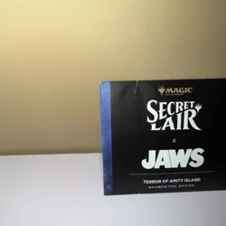 JAWS Secret Lair Drop Rainbow Foil Edition -Magic: The Gathering - Sleeve Damage - Image 2