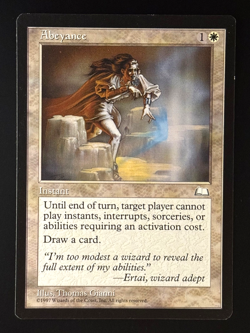 MTG - Abeyance - NM+ Never Played - Weatherlight - Reserved List - Rare - EN - Image 1
