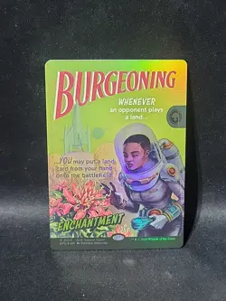 MTG Edge Of Eternities Burgeoning 0126 Foil Mythic - Image 1