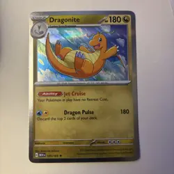 Pokemon TCG Dragonite 149/165 Holo Rare LP Card Scarlet & Violet - Image 2