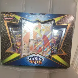 POKEMON TCG SHINY CRAMORANT V BOX BOOSTER PACKS OVERSIZE CARD NEW FACTORY SEALED - Image 1