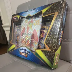 POKEMON TCG SHINY CRAMORANT V BOX BOOSTER PACKS OVERSIZE CARD NEW FACTORY SEALED - Image 3