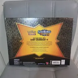 POKEMON TCG SHINY CRAMORANT V BOX BOOSTER PACKS OVERSIZE CARD NEW FACTORY SEALED - Image 4