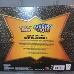 POKEMON TCG SHINY CRAMORANT V BOX BOOSTER PACKS OVERSIZE CARD NEW FACTORY SEALED - Image 5