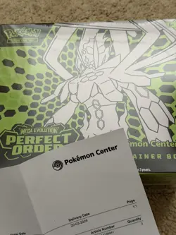 Pokemon TCG - Pokemon Center Mega Evolution Perfect Order Elite Trainer Box ETB - Image 2