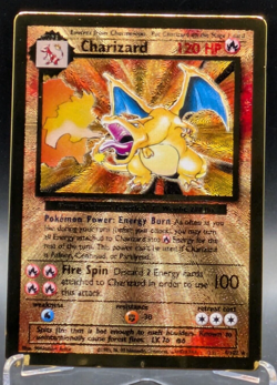 Charizard 4/102 Ultra Premium Collection Celebrations Metal Card Pokemon - Image 1