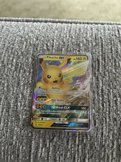 2019 POKEMON SM-P SUN & MOON PROMO PIKACHU GX SM232 HOLO 160HP BASIC GX - Image 1