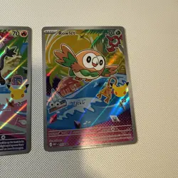 Pokemon TCG First Partner Illustration Collection Series 1 Gen 7 Alola Starters - Image 4