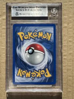 2000 Pokemon Gym Heroes Unlimited Erica's Dragonair #04 Holo BGS 8 - Image 2