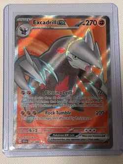 Excadrill ex - Black Bolt 160/86 Full Art Ultra Rare Holo - Mint - Pokemon TCG - Image 1