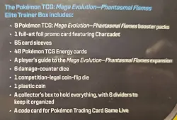 NEW Pokemon Mega Evolution Phantasmal Flames Elite Trainer Box ETB Sealed 🔥 - Image 3