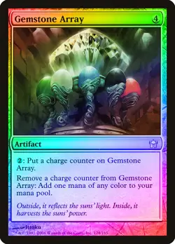 Gemstone Array FOIL Fifth Dawn PLD Artifact Uncommon MAGIC MTG CARD ABUGames - Image 1