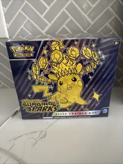 Pokemon Scarlet And Violet: Surging Sparks Elite Trainer Box ETB SEALED - Image 1