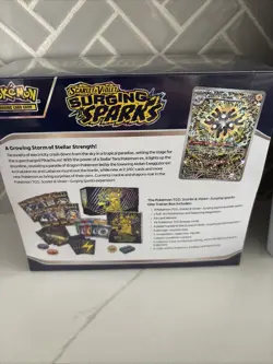 Pokemon Scarlet And Violet: Surging Sparks Elite Trainer Box ETB SEALED - Image 2