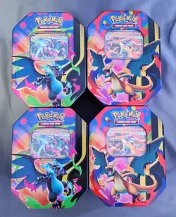 Pokemon TCG Mega Charizard X and Y Tins Set+Promos Only! (No Packs) - Image 3