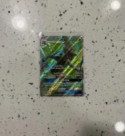 Sceptile GX (Full Art) 196/214 SM - Lost Thunder Holo - NM - Pokemon TCG - Image 1