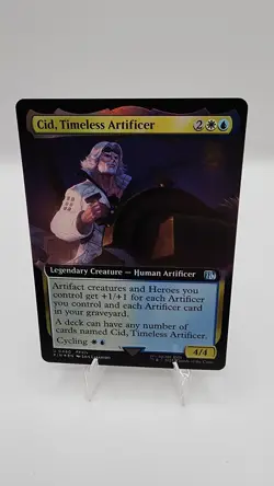 Cid, Timeless Artificer (0480) Final Fantasy Foil Extended Art - Image 1
