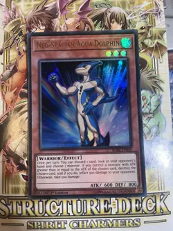 Yugioh Neo-Spacian Aqua Dolphin BLRR-EN049 Ultra Rare 1st Ed NM - Image 1