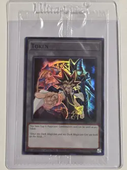 Yami Yugi & Dark Magician Girl TKN5-EN037 Burst Protocol Yugioh Token Promo Mint - Image 1