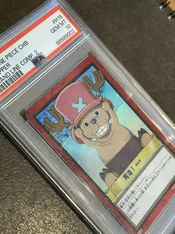 One Piece Carddass Old Back Hyper Battle Foil PSA 10 (POP 8) - Image 2