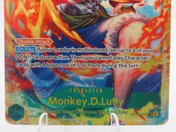 Monkey.D.Luffy (118) OP13-118 Secret Rare Carrying On His Will One Piece NM - Image 2