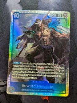 OP08-043 Edward Newgate SR One Piece Card Game - Two Legends Eng - Image 1