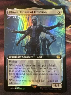 Ultima, Origin of Oblivion - Extended Art FOIL - Final Fantasy #478 Rare, NM - Image 1