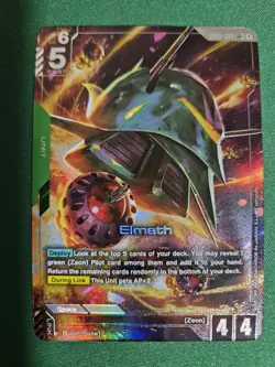 NM/M Elmeth LR+ GD02-020 - Dual Impact Gundam Card Game TCG - Image 1