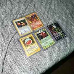 Pokemon card Lot Of 5 Vintage Holo’s & Full Art Good Value! NM/LP - Image 1