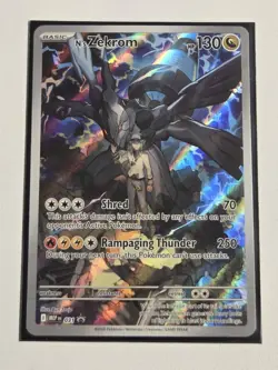 N's Zekrom 031 Ascended Heros ETB Promo Full Art Illustration Rare Pokemon Card - Image 4