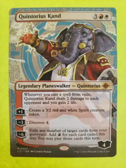 Quintorius Kand (Borderless) #307 The Lost Caverns of Ixalan NM MTG - Image 1