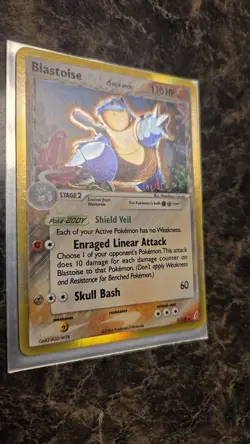 Pokemon TCG Blastoise Delta Holo Rare Card Crystal Guardians 2/100💦💦✨✨ - Image 2