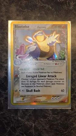 Pokemon TCG Blastoise Delta Holo Rare Card Crystal Guardians 2/100💦💦✨✨ - Image 5
