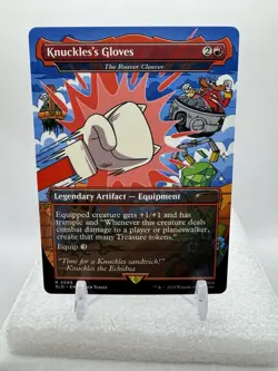 Knuckles's Gloves [The Reaver Cleaver] Regular Rare #2095 NM/MINT Secret Lair - Image 1