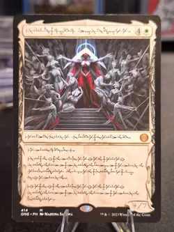 Elesh Norn, Mother Of Machines Phyrexian Text Mythic Rare Phyrexia - Image 1