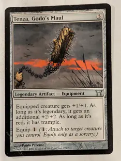 Tenza, Godo's Maul - Champions of Kamigawa Magic the Gathering MTG - Image 1