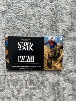 MTG Secret Lair Spiderman: Daily Bugle - FOIL - SEALED - Image 2