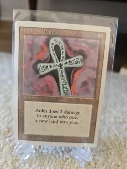 Magic the Gathering Ankh of Mishra Revised Edition - Image 1