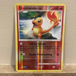 Charmander Reverse Holo #59/99 - 2009 Pokemon TCG - Platinum Arceus - LP - Image 1