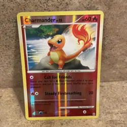 Charmander Reverse Holo #59/99 - 2009 Pokemon TCG - Platinum Arceus - LP - Image 2
