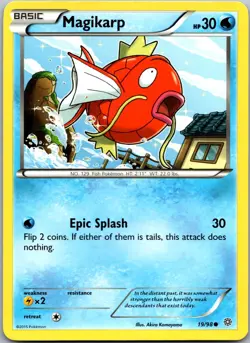 Magikarp 19/98 - XY - Ancient Origins Common Pokemon TCG NM - Image 1