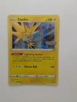 Zapdos - 029/078 - Holo Rare English Pokemon Pokemon GO NM - Image 1