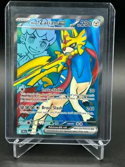 Pokemon TCG Hop's Zacian ex Journey Together 176/159 NM - Image 1