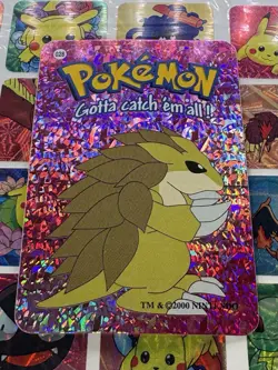 Pokemon 151 Vintage Pocket Monsters Vending HOLO Prism Sticker 2000 Nintendo - Image 4