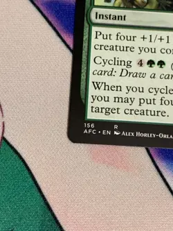 C1936 MAGIC GATHERING MTG FORGOTTEN REALMS DECREE SAVAGERY INDOMITABLE MIGHT NM - Image 5